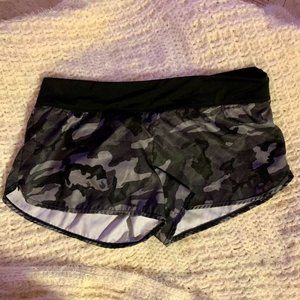 Nike camo running shorts